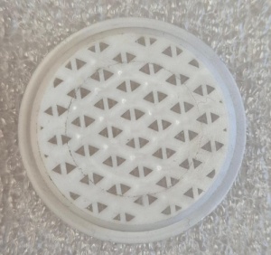 Round Plastic Push In Vent 38mm (pair)